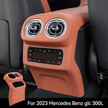 Load image into Gallery viewer, Car Rear Air Conditioning Outlet Vent Cover Trim Sticker Accessories Carbon Fiber Patten ABS Style For Mercedes Benz glc300l 2023