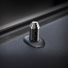 Load image into Gallery viewer, 4Pcs Carbon Fiber Car Door Pin Lock Lifting Bolt Trims For Mercedes Benz A C E CLA GLA GLK ML GLC GLE GLS SLK Class W205 W204 W212 W211