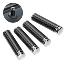 Load image into Gallery viewer, 4Pcs Carbon Fiber Car Door Pin Lock Lifting Bolt Trims For Mercedes Benz A C E CLA GLA GLK ML GLC GLE GLS SLK Class W205 W204 W212 W211