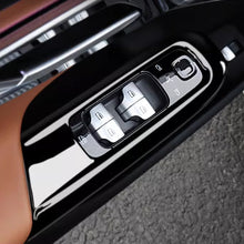 Load image into Gallery viewer, 4Pcs/Set Car Interior Door Window Glass Lifting Panel Modification Glass Button Decorative Stickers Carbon Fiber For Mercedes Benz E260L E300L 2024 LHD