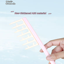 Load image into Gallery viewer, Hairroot Fluffy Comb Wide Toothed Styling Comb Hide Hairline Comb Messy Hair Durable Anti-static Comb Hair Styling Tool