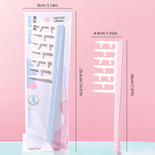 Load image into Gallery viewer, Hairroot Fluffy Comb Wide Toothed Styling Comb Hide Hairline Comb Messy Hair Durable Anti-static Comb Hair Styling Tool