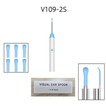 Load image into Gallery viewer, Wireless Intelligent Visual Ear Digging Spoon High-definition Rechargeable Luminous Ear Spoon Ear Wax Removal Tool Household Ear Cleaner