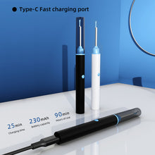 Load image into Gallery viewer, Wireless Intelligent Visual Ear Digging Spoon High-definition Rechargeable Luminous Ear Spoon Ear Wax Removal Tool Household Ear Cleaner