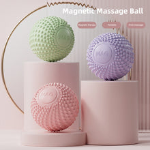 Load image into Gallery viewer, Handheld Fascia Ball Magnetic Therapy Acupoint Massage Muscle Relaxation Fascia Ball Shoulder Neck Back Leg Massage Soothing Fascia Ball