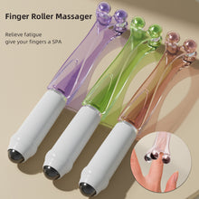 Load image into Gallery viewer, 5 Beads Roller Finger Massager Relieve Pain Finger Joint Massager Portable Comfortable Hand Acupoints Massage Relaxation Tool