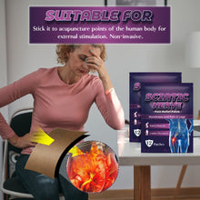 Load image into Gallery viewer, 12pcs/bag Sciatic Nerve Acupoint Patch Relieving Hip Pain Lumbar Discomfort Leg Numbness Mild Non-irritating Pain Relief Patch Health Care