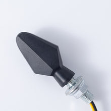 Load image into Gallery viewer, 2Pcs Motorcycle Turn Signal Lights Turn Signal Lights 3LED Turn Signal Warning Indicators Blinker Amber Light Scooter