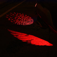 Load image into Gallery viewer, 3Pcs/Set Motorcycle LED Welcome Light Angel Wings Style and Rear Brake Projection Lights For Motorcycle Modified Decorative Lamps Wing Lights