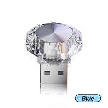 Load image into Gallery viewer, USB Car Interior Ambient Atmosphere Light LED Decorative Signal Lights Auto Reading Lamp Decorations