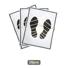 Load image into Gallery viewer, 25/50Pcs Disposable Car Foot Mats Portable Disposable Car Mat Paper Vehicle Foot Pads For Protection Anti-dirty Pads