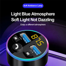 Load image into Gallery viewer, Car MP3 Player Car Bluetooth Receiver FM Transmitter Modulator Car Wireless Bluetooth 5.0 USB Fast Charger Music Hands Free Car Kit