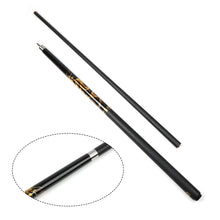 Load image into Gallery viewer, 1PC 147CM 1/2 Split Carbon Billiard Cue Multi-Layer Pool Cue Tip 13MM American Big Head Cue Snooker Supplies
