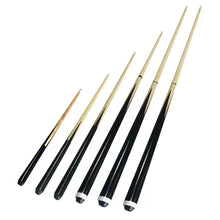 Load image into Gallery viewer, 50-145CM Single Double Section Children's Ash Wood Cue Stick Billiard Game Table Special Rod