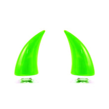 Load image into Gallery viewer, 2Pcs Rubber Motorcycle Helmet Corner Horn Decoration Accessories with Suction Cup Soft Horn Headwear