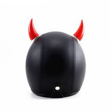 Load image into Gallery viewer, 2Pcs Rubber Motorcycle Helmet Corner Horn Decoration Accessories with Suction Cup Soft Horn Headwear