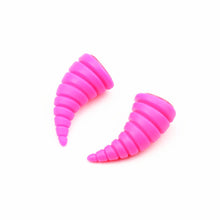 Load image into Gallery viewer, 2Pcs Motorcycle Helmet Devil Horns Long Threaded Bull Horn Electric Front Rear Bumper Decor Accessories For Car Bike Helmets Stickers