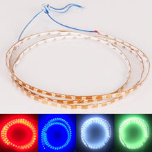 Load image into Gallery viewer, 1Pc 90cm 90SMD Motorcycle Decroation LED Colorful Light Strip 3528 Flexible Tape Rope Stripe Ray Tape Lamp Car Interior Atmosphere Lights 12V