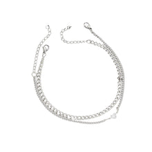 Load image into Gallery viewer, 2Pcs/pair Fashion Stainless Steel Couple Bracelets Heart Charm Creative Chain Bracelets Jewelry Gift For Women Men