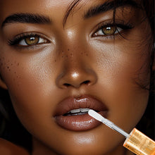 Load image into Gallery viewer, Water-light Lip Oil Lip Gloss Mirror Gloss Pearl Gloss Lip Gloss Liquid Lipstick Lip Protection Oil Transparent Lip Gloss