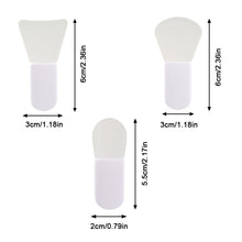 Load image into Gallery viewer, Mini Portable Silicone Facial Mask Brush Beauty Skin Care Box Mud Film Brush Facial Smear Type Beauty Makeup Brush Set