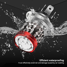 Load image into Gallery viewer, Motorcycle Headlight LED H4/H6 BA20D Hi/Low Dual Colors with Angel Devil Eyes Headlight Projector Lens Bulb Motor Driving Lights DRL Scooter Front Lamp