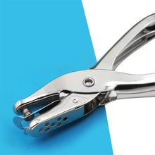 Load image into Gallery viewer, 1 Pc Metal 6mm Pore Diameter Punch Pliers Single Hole Puncher Hand Paper Scrapbooking Punches 1-8 Pages Paper Hole Puncher
