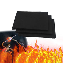 Load image into Gallery viewer, Graphite Felt Black Welding Protective Blanket Torch Shield Pack Protective Sheet Carbon Fiber High Temp 300*/300200mm Durable