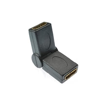 Load image into Gallery viewer, HDMI-Compatible Adapter 90 270 Degree Right Angle Male to Female Converter 4K HD Connector Mini / Micro HDMI-Compatible Extender