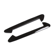 Load image into Gallery viewer, 2Pcs Car Side Air Fenders Vent Trim Carbon Fiber Pattern Glossy Black ABS For BMW X3 G01 X4 G02 2018-2024