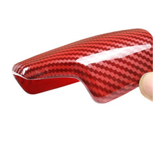 Load image into Gallery viewer, Carbon Fiber Red Car Shift Handle Ball Gear Head Shift Knob Cover Stickers Car Accessories for Audi A4/S4 A5/S5 RS4/RS5 Q5/SQ5 Q7 2016-2020