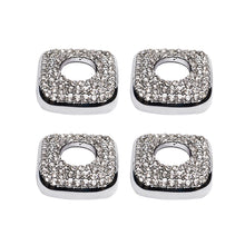 Load image into Gallery viewer, 4Pcs Car Door Bolt Lock Pin Crystal Switch Button Ring Lift Bolt Sticker For BMW 1 3 5 7 Series X1 X3 X4 X5 X6