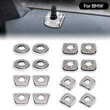 Load image into Gallery viewer, 4Pcs Car Door Bolt Lock Pin Crystal Switch Button Ring Lift Bolt Sticker For BMW 1 3 5 7 Series X1 X3 X4 X5 X6