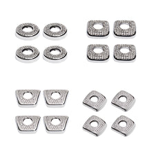 Load image into Gallery viewer, 4Pcs Car Door Bolt Lock Pin Crystal Switch Button Ring Lift Bolt Sticker For BMW 1 3 5 7 Series X1 X3 X4 X5 X6