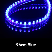 Load image into Gallery viewer, 24cm/48cm/72cm/96cm/120cm Motorcycle F5 Round Lamp Beads LED Strip Light Flexible Tape Rope Stripe Ray Tape Lamp Car Interior Atmosphere Lights 12V