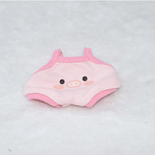 Load image into Gallery viewer, 20CM Cotton Doll Rompers Cartoon Plush Doll Replacement Outfit Playing House Accessories Mini Clothes