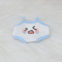 Load image into Gallery viewer, 20CM Cotton Doll Rompers Cartoon Plush Doll Replacement Outfit Playing House Accessories Mini Clothes