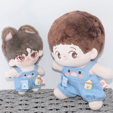 Load image into Gallery viewer, 20CM Cotton Doll Rompers Cartoon Plush Doll Replacement Outfit Playing House Accessories Mini Clothes