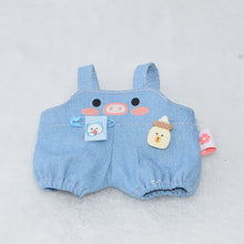 Load image into Gallery viewer, 20CM Cotton Doll Rompers Cartoon Plush Doll Replacement Outfit Playing House Accessories Mini Clothes