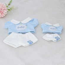 Load image into Gallery viewer, 20CM Cotton Doll Rompers Cartoon Plush Doll Replacement Outfit Playing House Accessories Mini Clothes