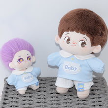 Load image into Gallery viewer, 20CM Cotton Doll Rompers Cartoon Plush Doll Replacement Outfit Playing House Accessories Mini Clothes