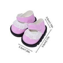 Load image into Gallery viewer, Hobbies Hand-made For 20cm Cotton Dolls Shoes DIY Leather Shoes Replacement Dolls Accessories for Cotton Dolls