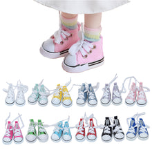 Load image into Gallery viewer, Hobbies Hand-made For 20cm Cotton Dolls Shoes DIY Leather Shoes Replacement Dolls Accessories for Cotton Dolls