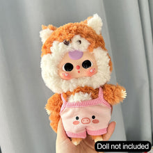 Load image into Gallery viewer, For Baby 3 Years Old Rompers Cartoon Plush Doll Replacement Outfit Playing House Accessories Mini Clothes