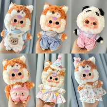 Load image into Gallery viewer, For Baby 3 Years Old Rompers Cartoon Plush Doll Replacement Outfit Playing House Accessories Mini Clothes