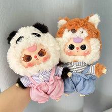 Load image into Gallery viewer, For Baby 3 Years Old Rompers Cartoon Plush Doll Replacement Outfit Playing House Accessories Mini Clothes