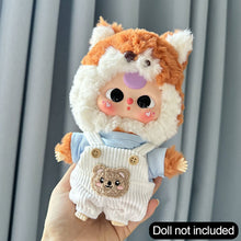 Load image into Gallery viewer, For Baby 3 Years Old Rompers Cartoon Plush Doll Replacement Outfit Playing House Accessories Mini Clothes