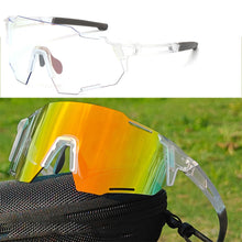 Load image into Gallery viewer, Fashion Photochromic Cycling Glasses Road Riding Bike Sunglasses Windproof Sports Sun Glasses Men Women Bicycle Goggle Outdoor UV400 Eyewear
