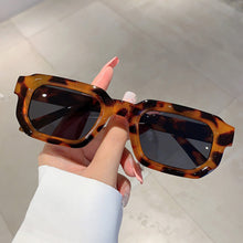 Load image into Gallery viewer, Retro Small Rectangular Frame Sunglasses Women Colorful Sun Glasses Fashion Sports Glasses UV400 Eyewear Punk Y2K Shades Outdoor Accessories