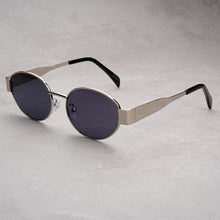 Load image into Gallery viewer, Classic Vintage Oval Sunglasses Small Metal Frame Sun Glasses Women Men Punk Shades Luxury UV400 Eyewear Retro Outdoor Accessories